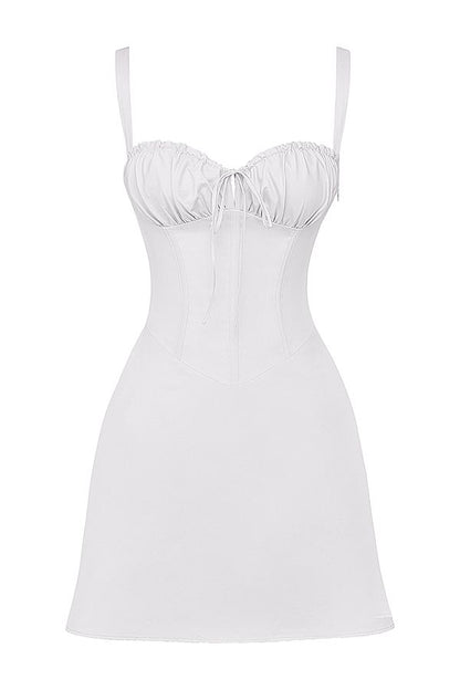 Vestido Curto Andressa Branco - Modenna 11