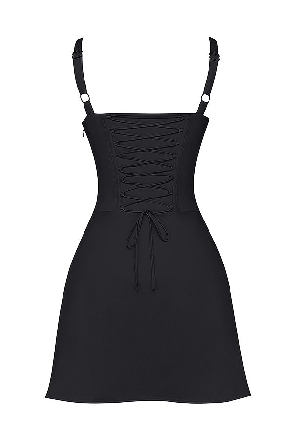 Vestido Curto Andressa Preto - Modenna 14