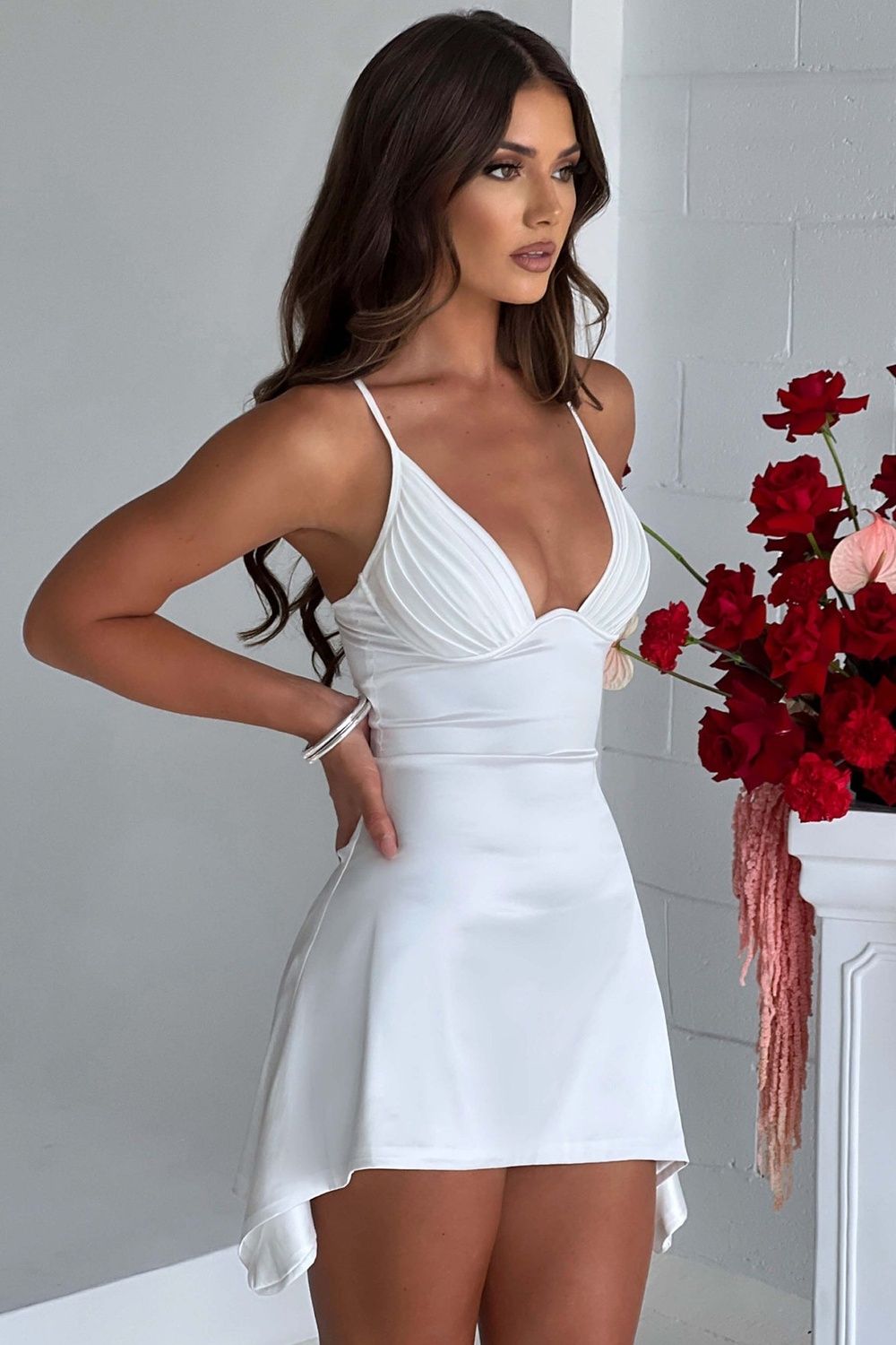 Vestido Curto Rafaela Branco - Modenna 5