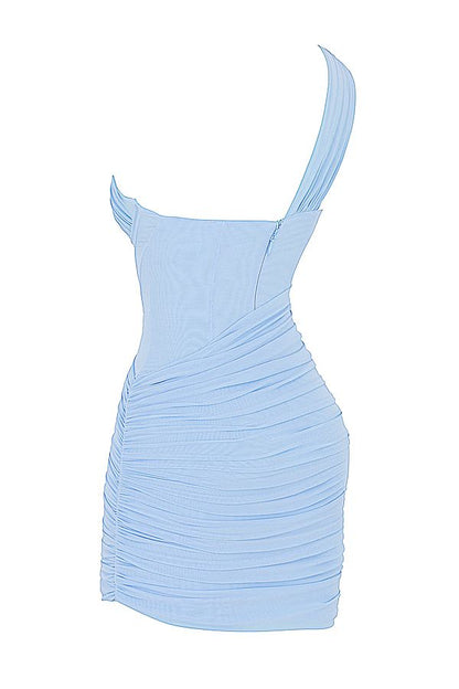 Vestido Curto Vanessa Azul - Modenna 11