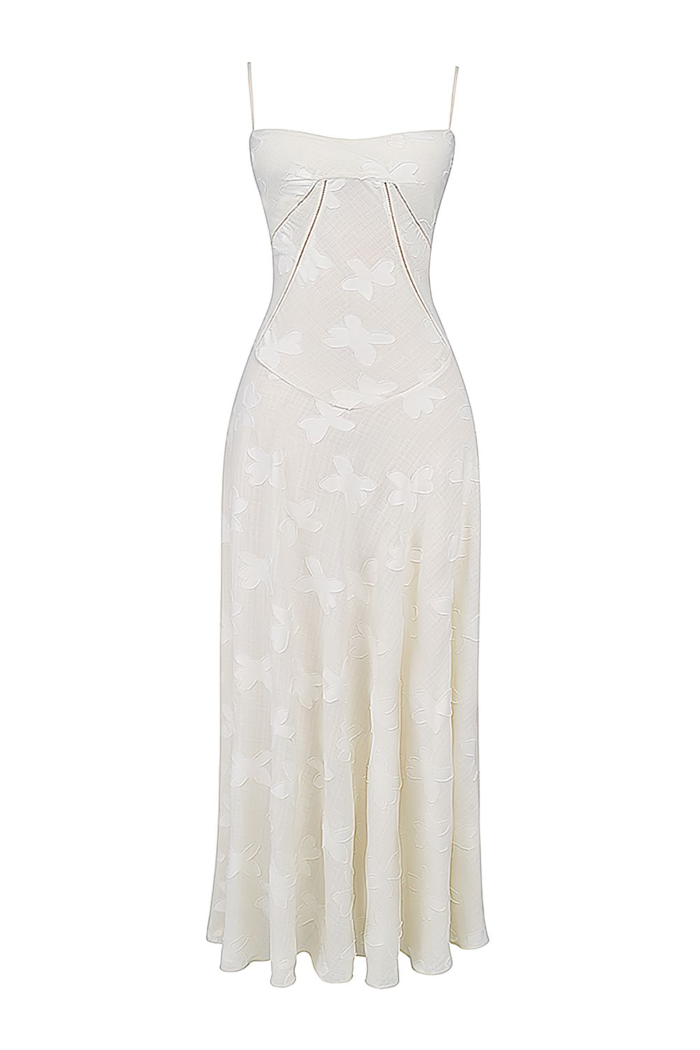 Vestido Longo Corset Gabriela Branco - Modenna 20