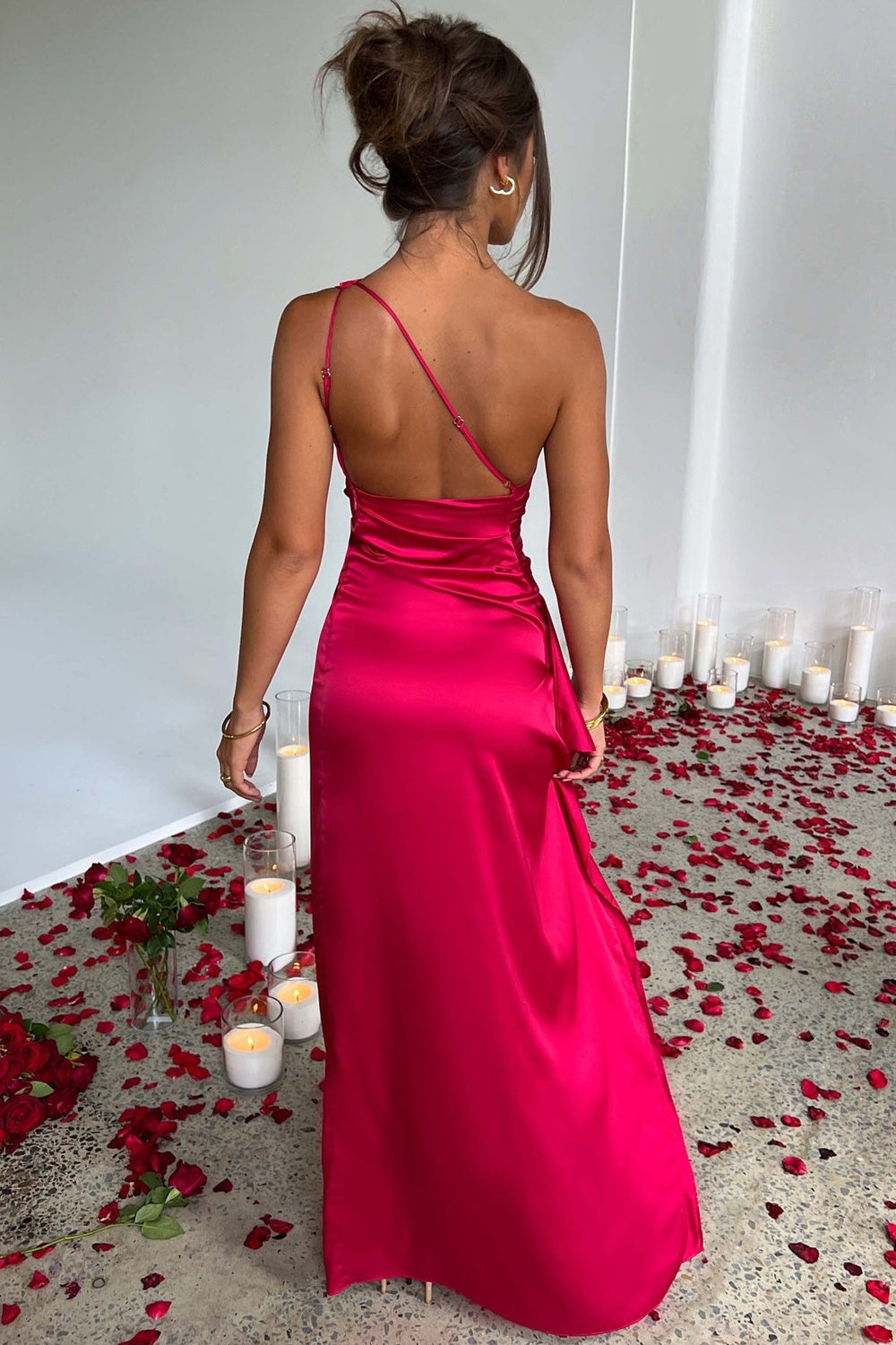 Vestido Longo Fenda Ariel Vermelho - Modenna 2