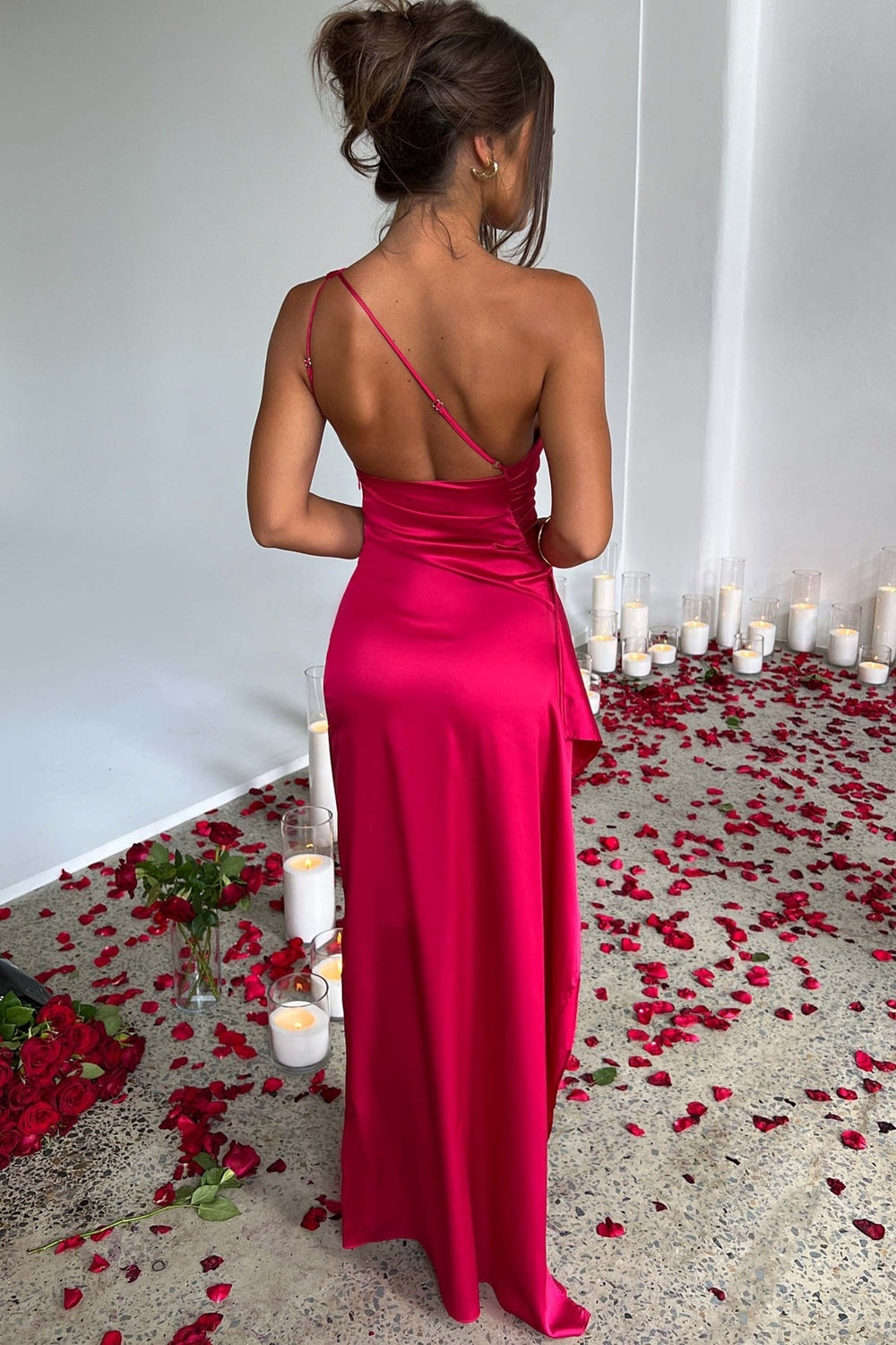 Vestido Longo Fenda Ariel Vermelho - Modenna 8