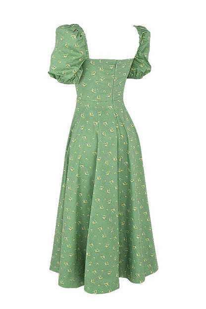 Vestido Midi Fenda Giovana Verde - Modenna 12